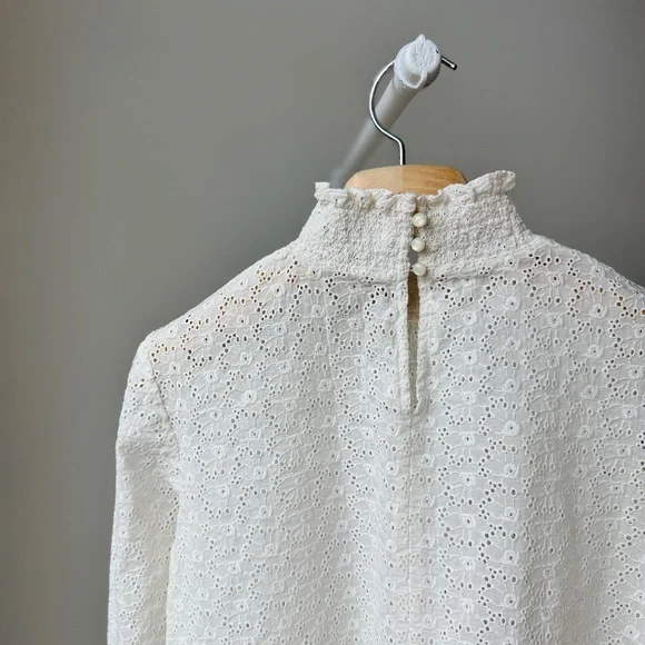 Sézane Cathy Blouse in Ecru - Picture 5 of 11